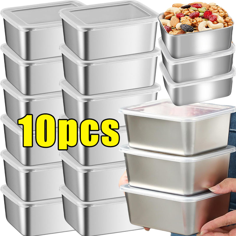 Food Storage Metal Box - ステンレス製食品保存容器