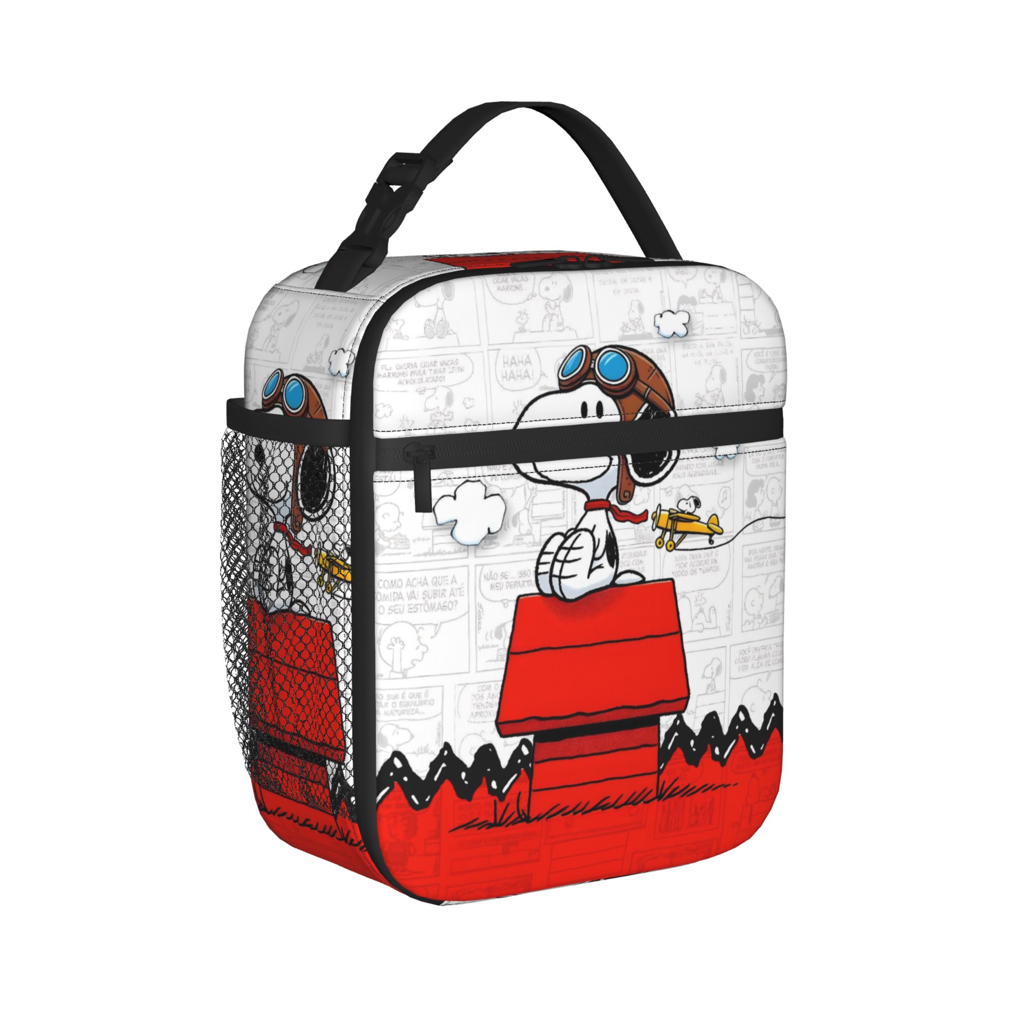 Food Storage Reusable Bags - ハロウィン スヌーピー 保温ランチバッグ 保温バッグ 再利用可能、ランチコンテナ ランチボックス