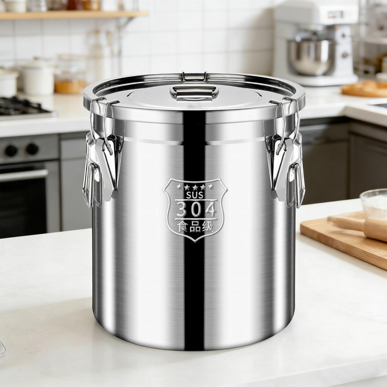 Food Storage Vacuum Containers - 真空密閉タンクコーヒー豆保存タンク家庭用304ステンレス鋼食品保存瓶防湿密閉容器