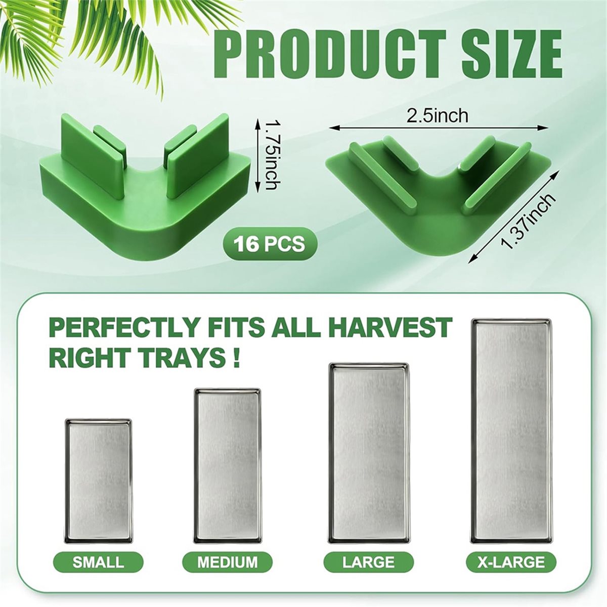 フリーズドライヤー用の新しい16ピーストレイスタッカーセット - Food Storage Freeze Dried のレビューと価格
