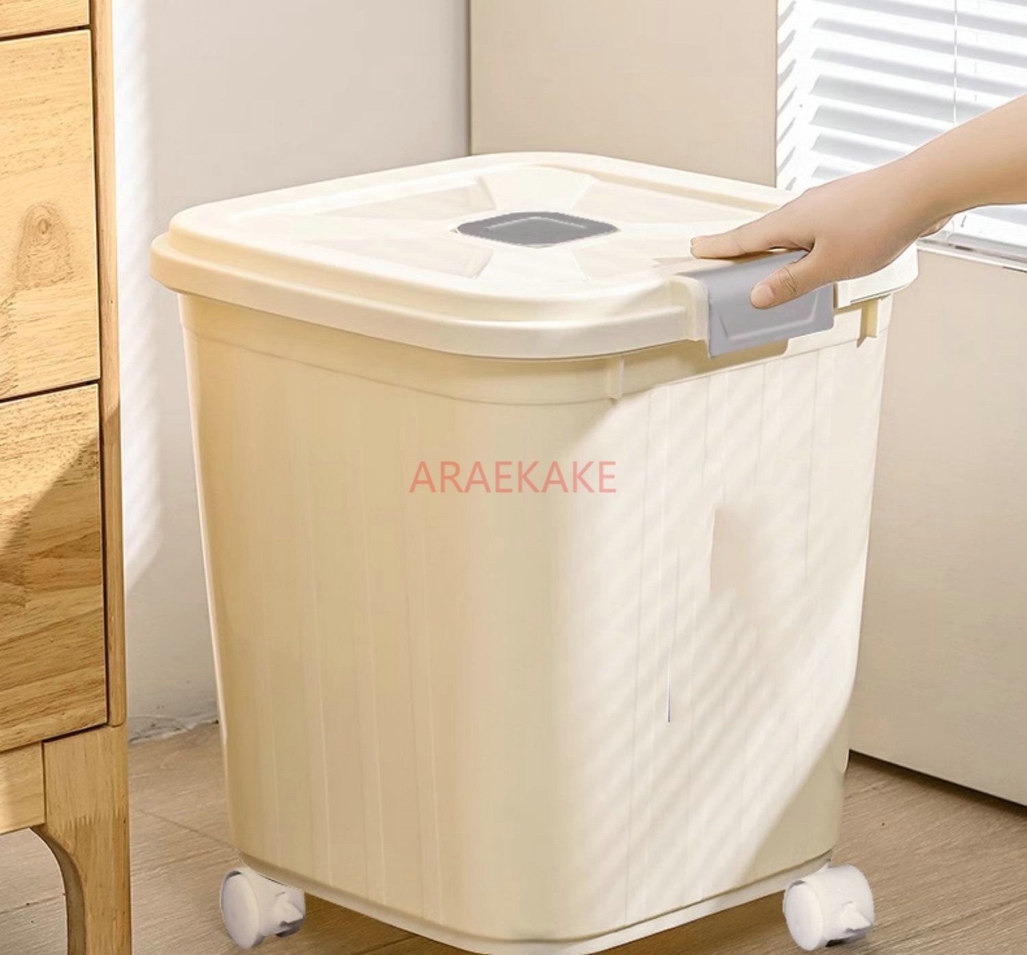 キャットフード収納バケツ、ドッグフードシールバケツ、ペット防 - Food Storage Freeze Dried のレビューと価格