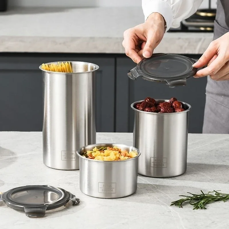 304食品、キッチン、suger、お茶、コーヒーボックス用の - Food Storage Metal Box のレビューと価格