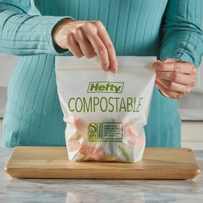 食品保存袋＆容器　堆肥化可能なクォートサイズ保存袋 - 40 - Food Storage Quart Containers のレビューと価格
