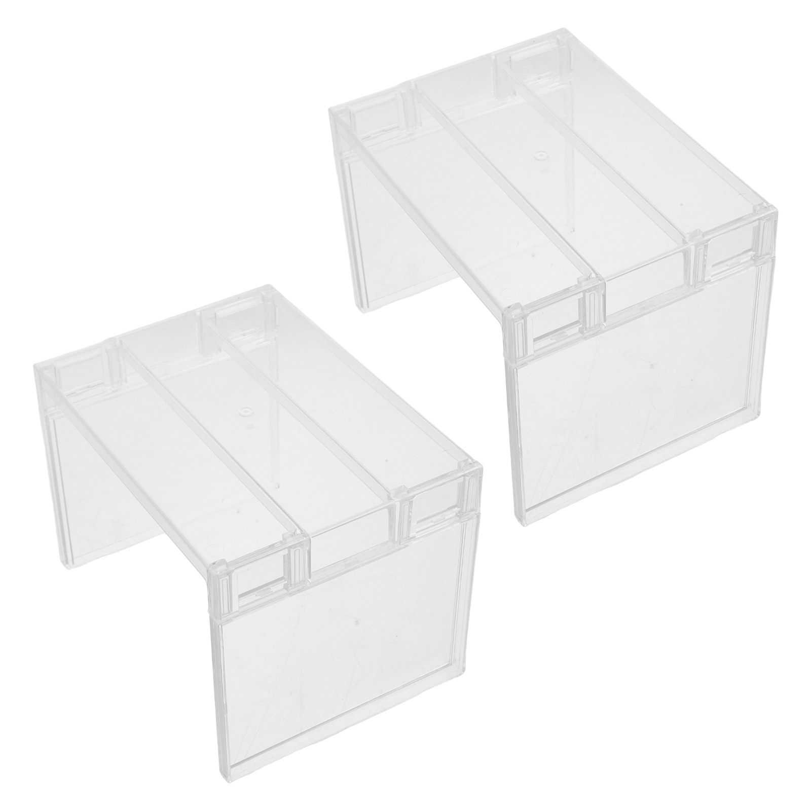 2個入り冷蔵庫オーガナイザーシェルフ、透明収納ラック、冷凍庫 - Food Storage Rack のレビューと価格