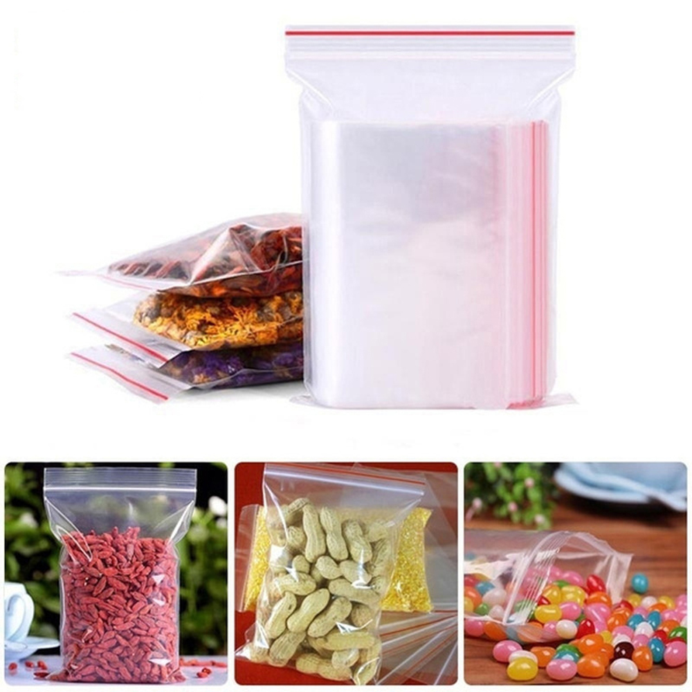 100-1000 個小さなジップロックビニール袋再閉鎖可能な - Food Storage Ziploc Bags のレビューと価格
