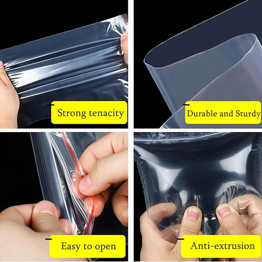 100-1000 個小さなジップロックビニール袋再閉鎖可能な - Food Storage Ziploc Bags のレビューと価格
