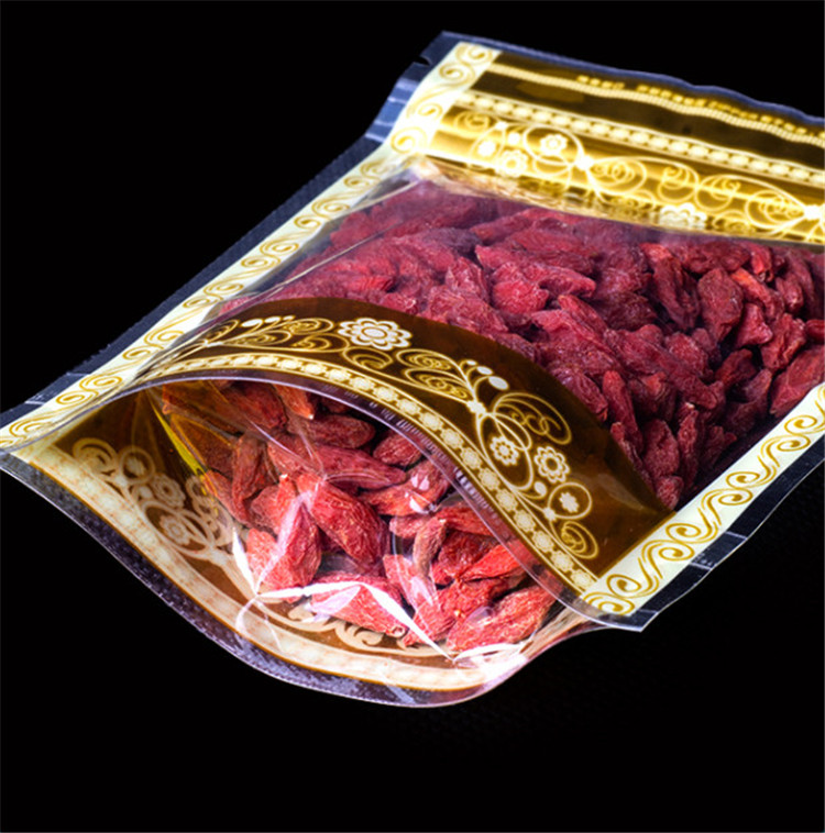 100 個スタンドアッププラスチックゴールドジップロック透明 - Food Storage Ziploc Bags のレビューと価格