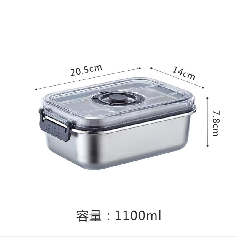 ステンレス製真空フードコンテナ、気密キッチン収納、野菜、果物 - Food Storage Vacuum Containers のレビューと価格