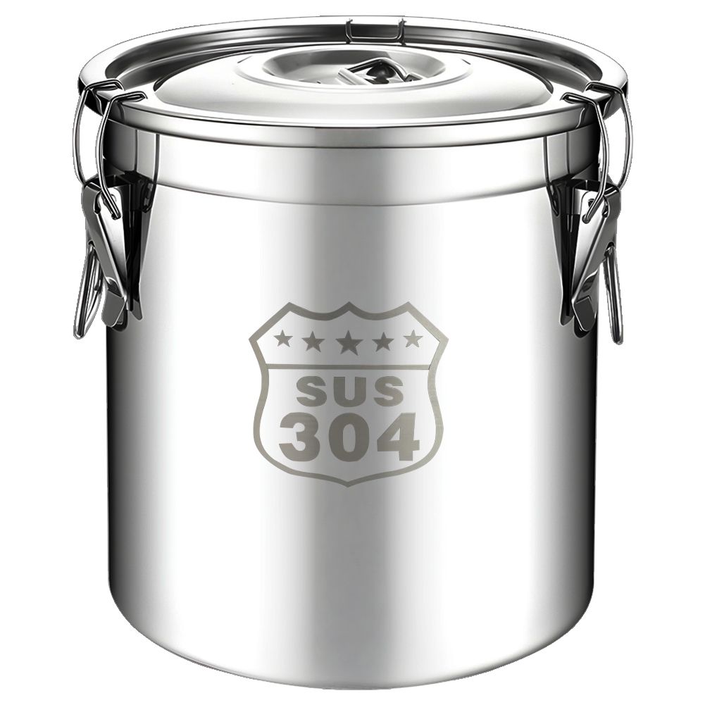 6/12/21/33L 304 ステンレス鋼の気密キャニスタ - Food Storage Metal Box のレビューと価格