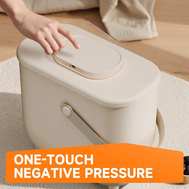 真空ペットフード保存容器電気負圧大容量防湿防虫密閉バケツ猫犬 - Food Storage Vacuum Containers のレビューと価格