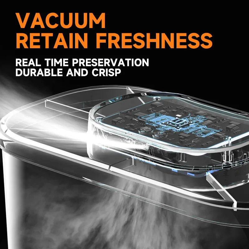 真空ペットフード保存容器電気負圧大容量防湿防虫密閉バケツ猫犬 - Food Storage Vacuum Containers のレビューと価格
