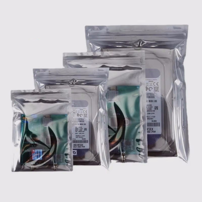 100 個帯電防止シールドジップロックバッグ DIY ESD - Food Storage Ziploc Bags のレビューと価格