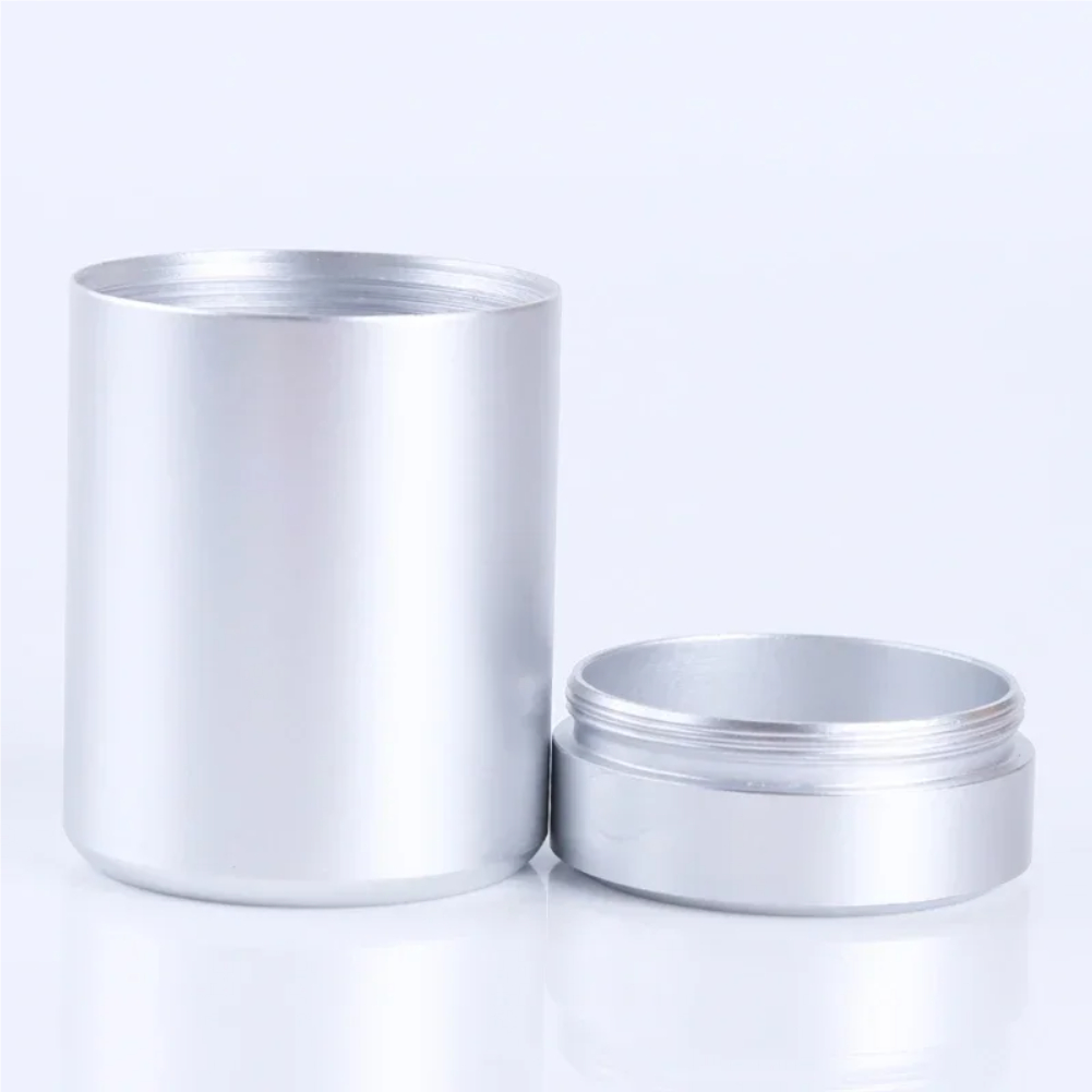ミニポータブル密閉ジャー旅行用防湿無地ナッツキャンディ食品保 - Food Storage Metal Box のレビューと価格