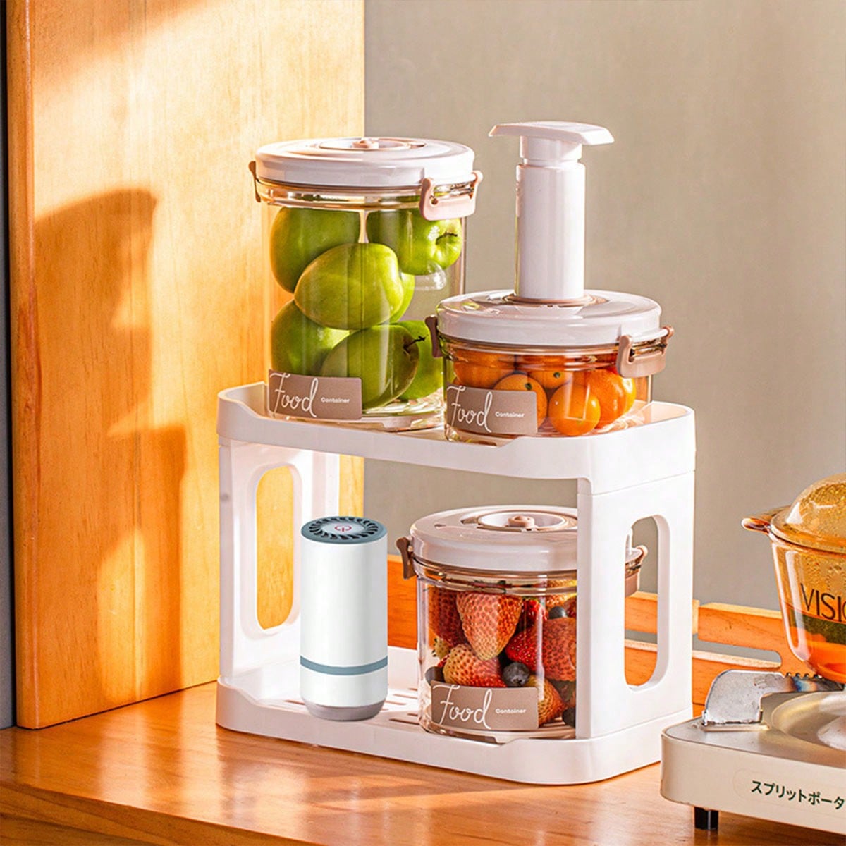 1 キッチン用食品グレード真空密閉容器、冷蔵庫用真空保存ボッ - Food Storage Vacuum Containers のレビューと価格