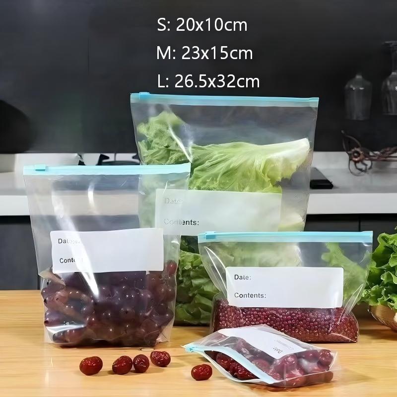 ジップロック食品保存袋、冷蔵庫用厚手の冷凍庫袋、電子レンジ対 - Food Storage Ziploc Bags のレビューと価格