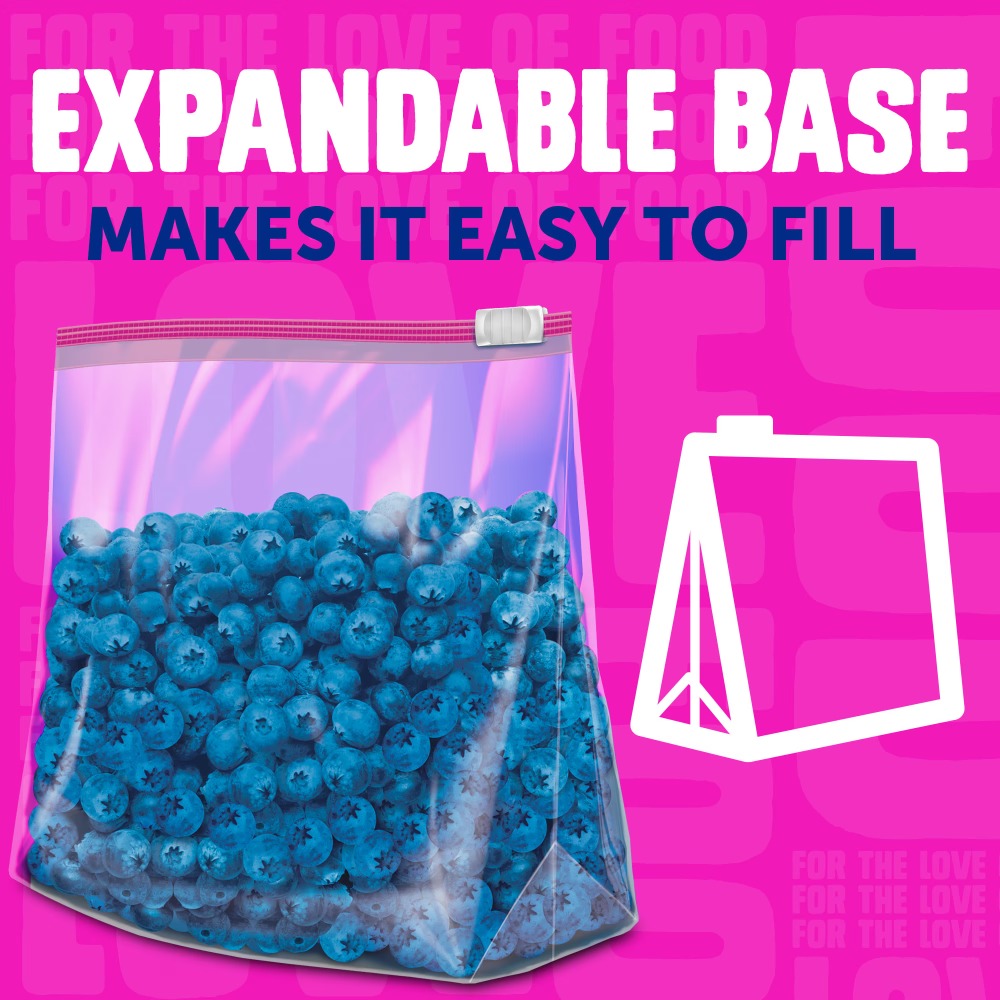 ジップロック ®   ブランド食品保存スライダーガロンバッグ - Food Storage Ziploc Bags のレビューと価格