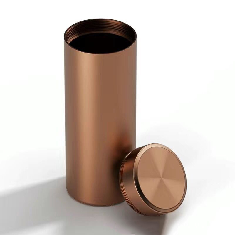 ポータブル密封瓶旅行防湿ソリッドカラーナッツキャンディ食品保 - Food Storage Metal Box のレビューと価格