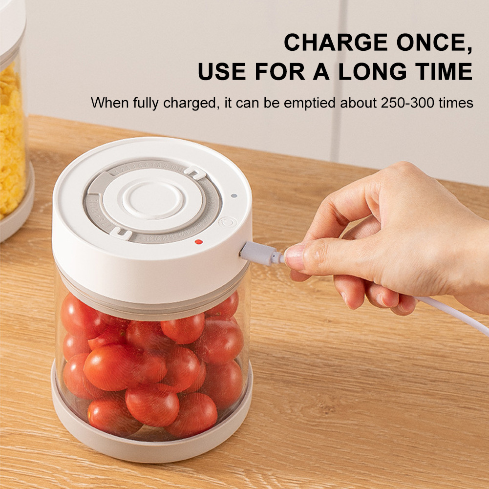 キッチン防湿ガラスコーヒー豆ジャー自動インテリジェント真空保 - Food Storage Vacuum Containers のレビューと価格