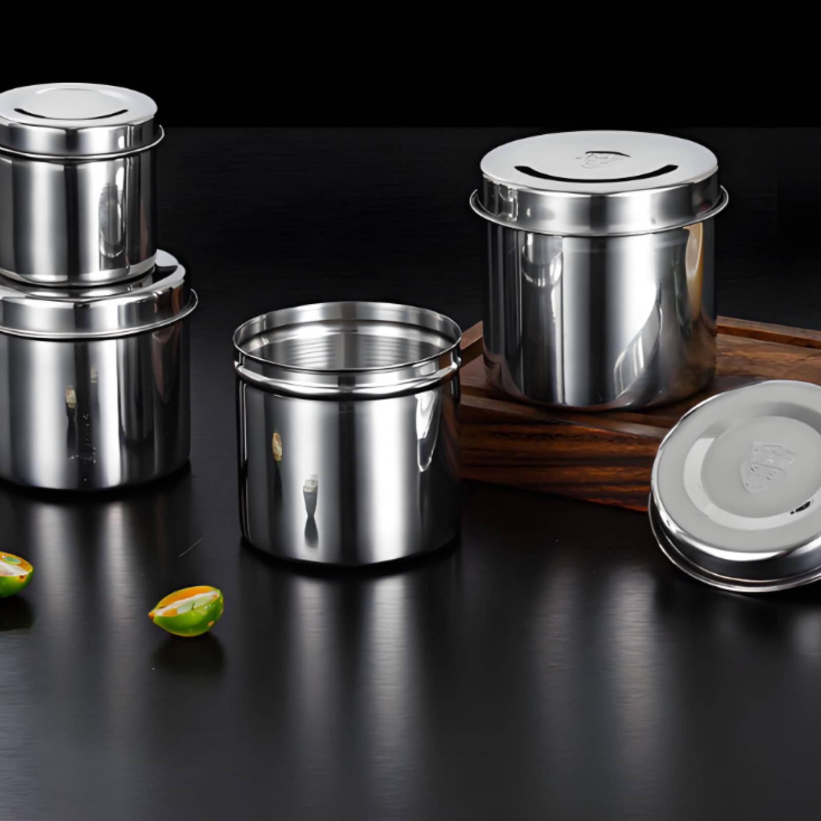 ステンレス鋼サンプルボックス 再利用可能な食品サンプル容器  - Food Storage Metal Box のレビューと価格