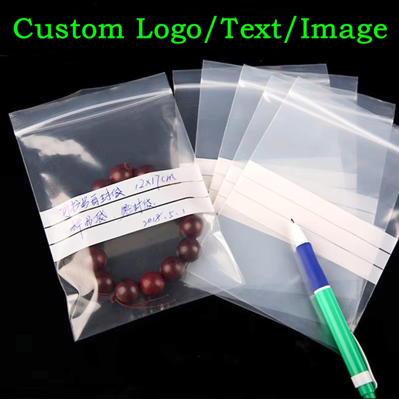 200枚入りPE透明プラスチック製ジップロック包装袋DIYロ - Food Storage Ziploc Bags のレビューと価格