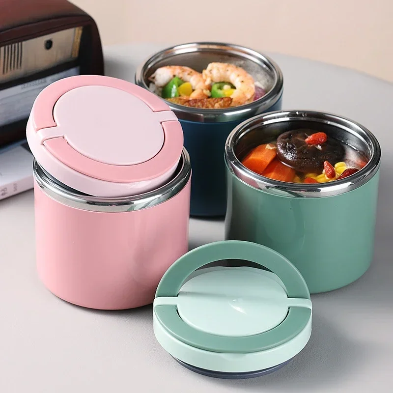 ステンレス鋼食品保温ジャー真空カップスープボウルランチボック - Food Storage Vacuum Containers のレビューと価格