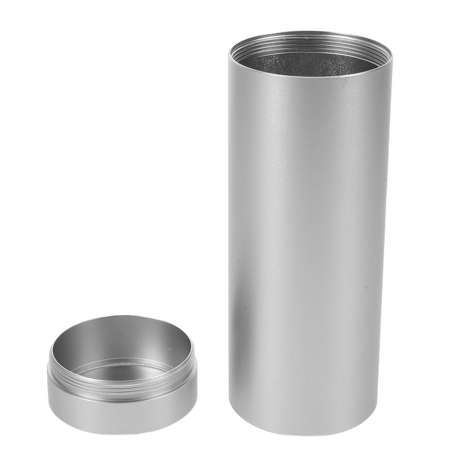 アルミ合金製丸型密閉茶筒 金属製保存容器 茶葉、抹茶、コーヒ - Food Storage Metal Box のレビューと価格