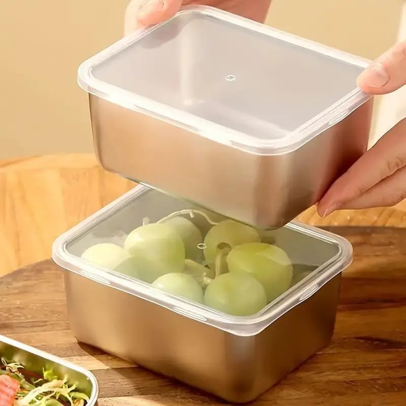 ステンレス製食品保存容器 - Food Storage Metal Box のレビューと価格