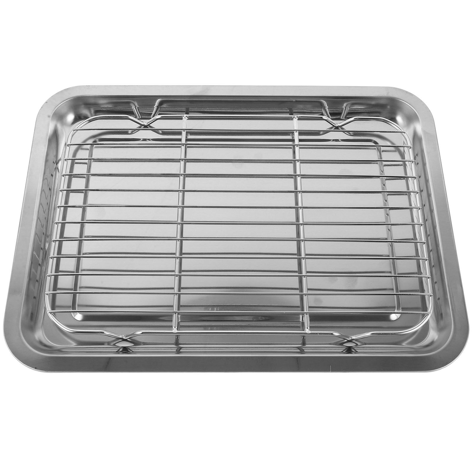 ステンレス製ワイヤーベーキングラック冷却トレイ油切り揚げ物プ - Food Storage Rack のレビューと価格
