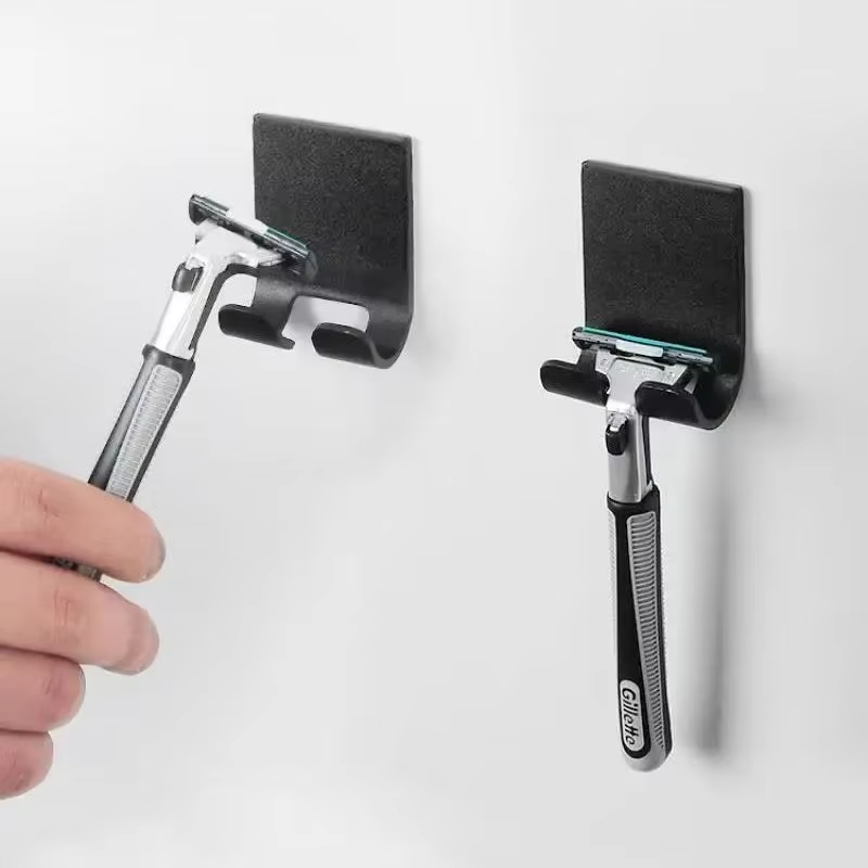 シェービングカミソリホルダー多機能男性用シェーバー収納フック - Food Storage Shelving のレビューと価格