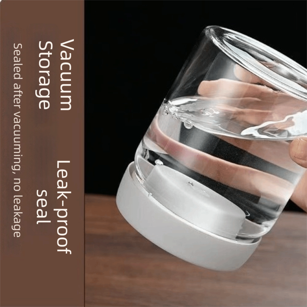 防湿真空密閉ジャー 手動プレス式コーヒー豆保存ジャー 鮮度保 - Food Storage Vacuum Containers のレビューと価格