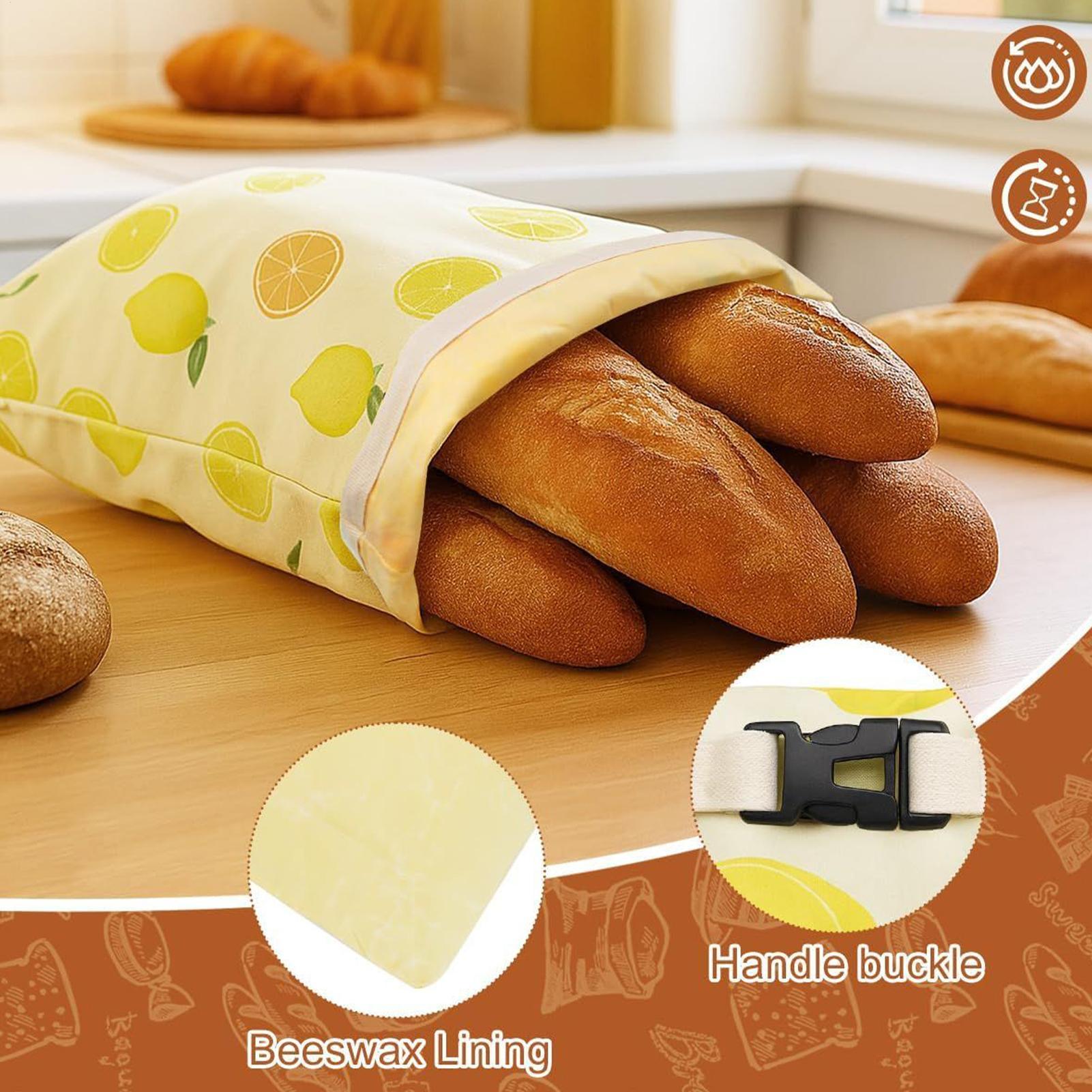 パン袋 再利用可能 再利用可能なパン食品保存袋 食品保存ポー - Food Storage Reusable Bags のレビューと価格
