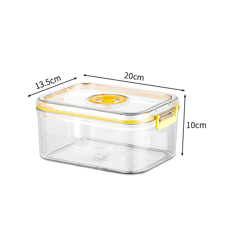 真空鮮度保持ボックス冷蔵庫密閉キャニスターウォーマー透明食品 - Food Storage Vacuum Containers のレビューと価格