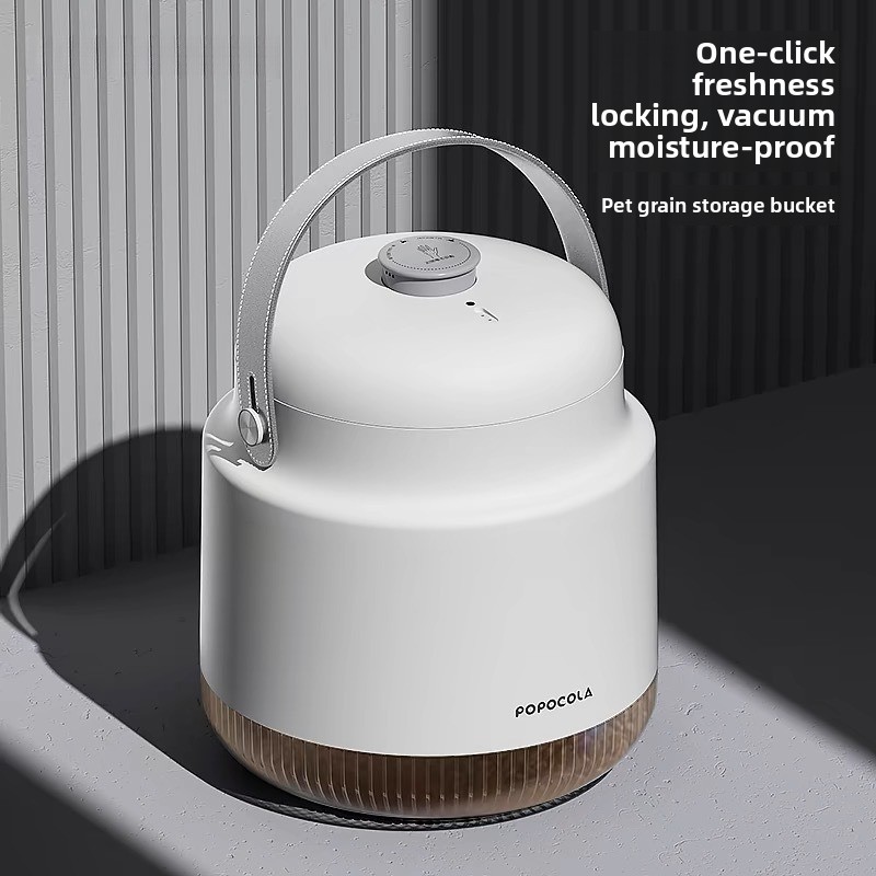 インテリジェント真空穀物保存バケツ 猫犬用フード ペット用品 - Food Storage Freeze Dried のレビューと価格