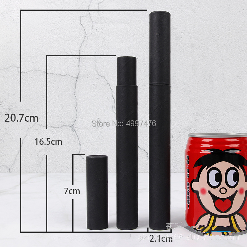 カバーふた付きクラフトチューブボックス、ブラック、ブラウンク - Zebra Food Storage のレビューと価格