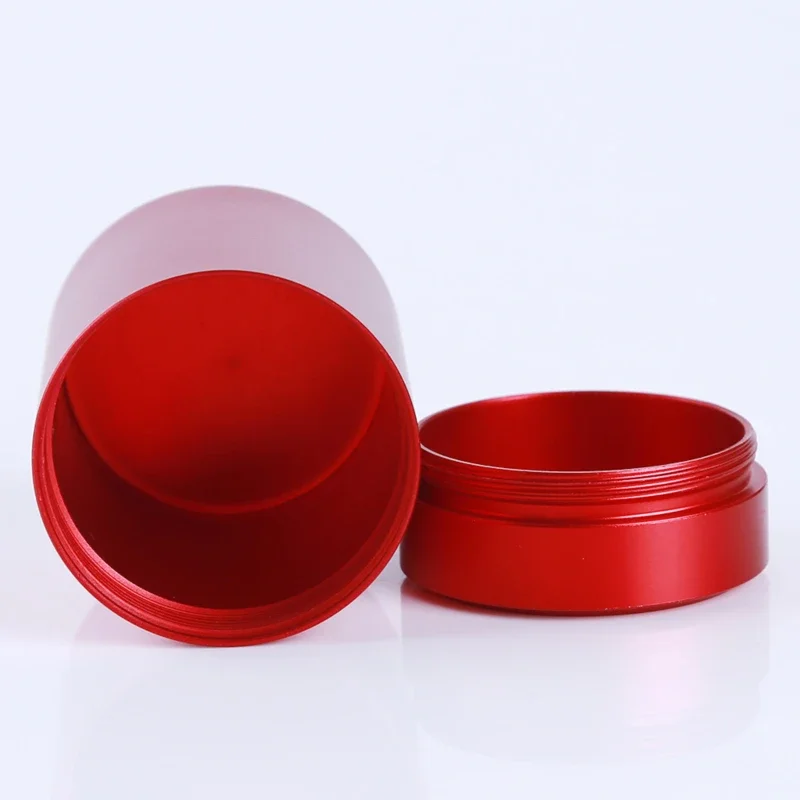旅行用のポータブル密閉ミニジャー,ステンレス鋼,防湿,無地, - Food Storage Metal Box のレビューと価格
